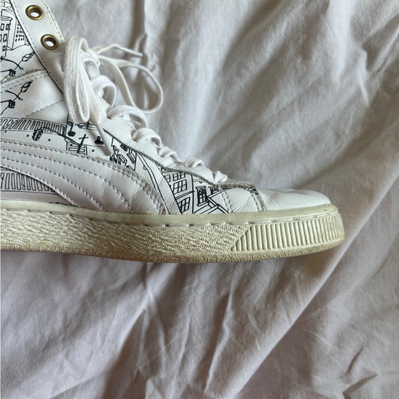 Puma x Sophia Chang Brookynite Men’s size 9 Hi Top Sneakers - Picture 12 of 13
